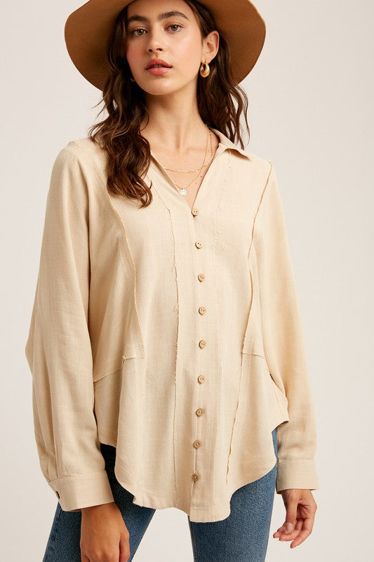 The Miranda Oversized Boyfriend Top