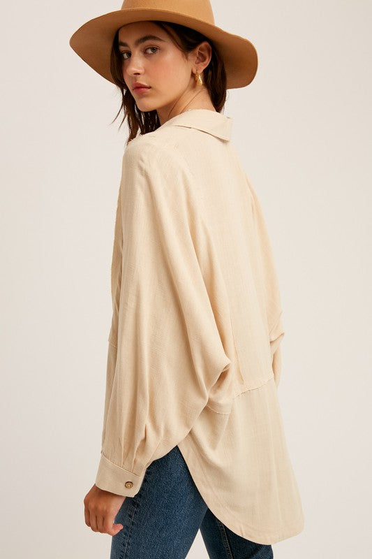 The Miranda Oversized Boyfriend Top