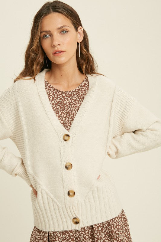 The Lucie Textured Cardigan