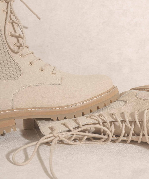 The Genesis Lace Up Sock Bootie