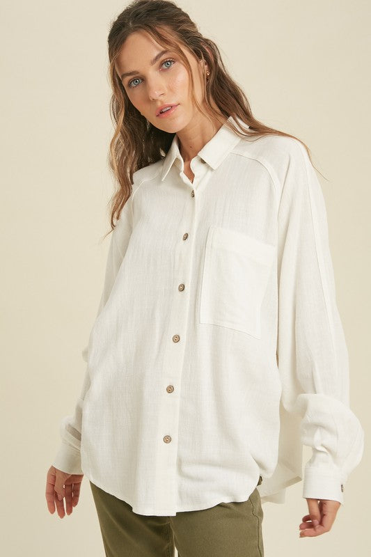 The Nellie Linen Shirt