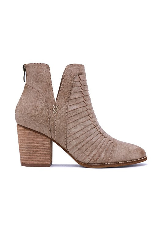The Alina Cut Out Booties