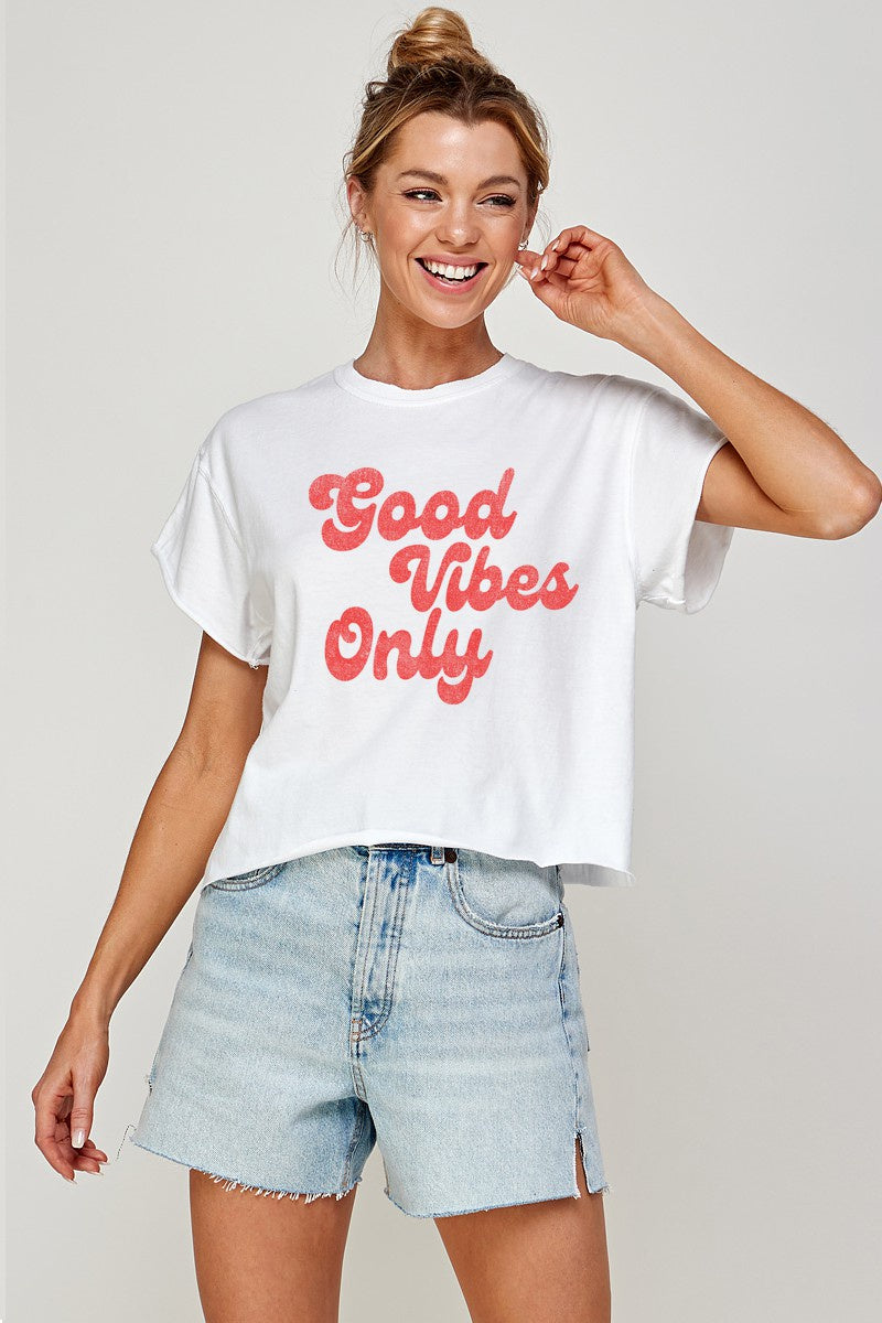 The Good Vibes Only Graphic Tee