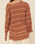The Joie Striped Boyfriend Sweater