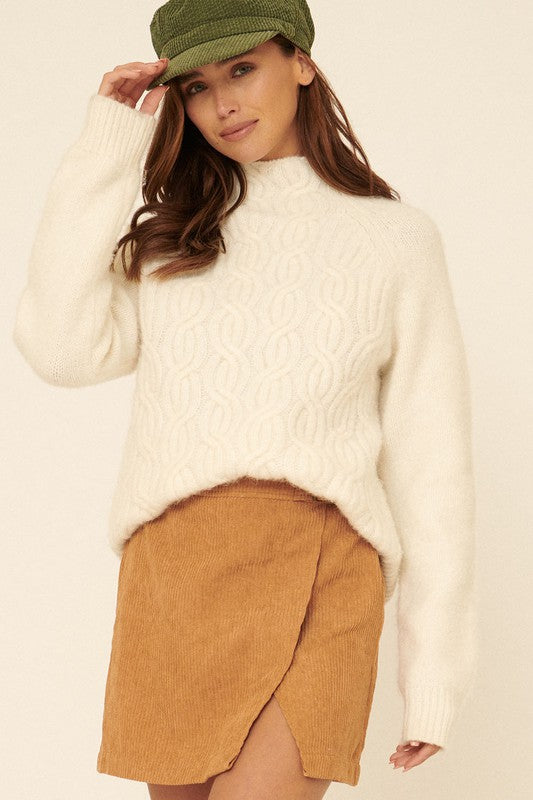 The Mara Cable Knit Sweater