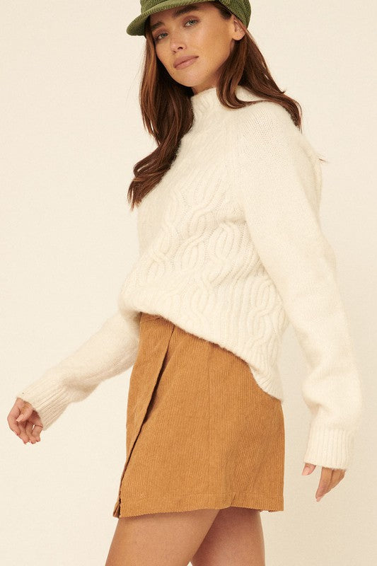 The Mara Cable Knit Sweater