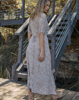 The Angie Printed Maxi Dress