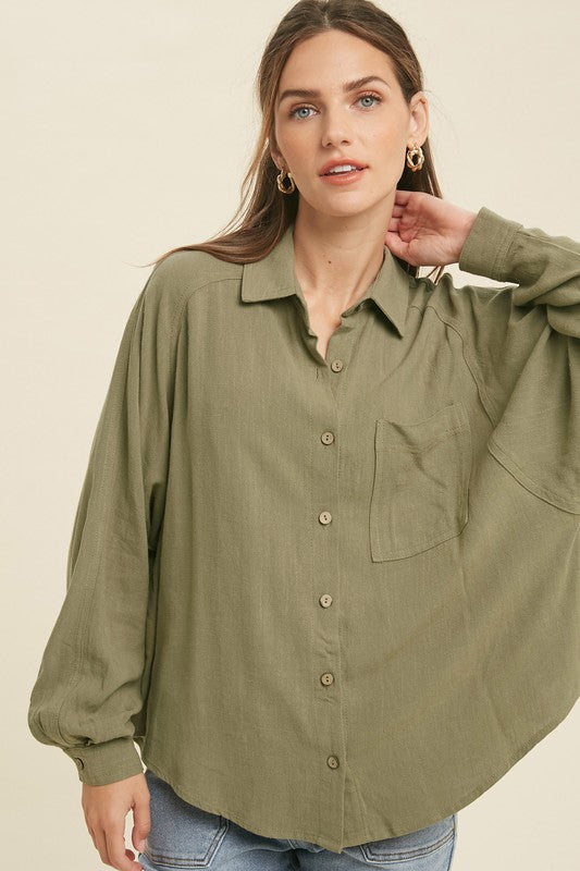 The Nellie Linen Shirt