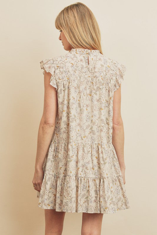 The Remember Me Cinched Trapeze Dress