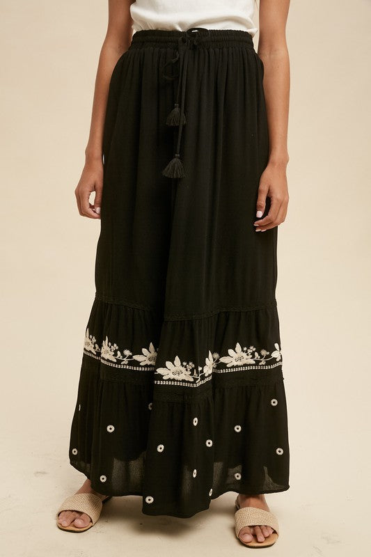 The Kaya Tiered Maxi Skirt