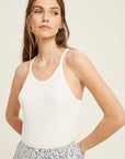 The Erin Fitted Ribbed Tank Top