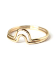 Bridge Stacking Ring by Goldluxe Jewelry