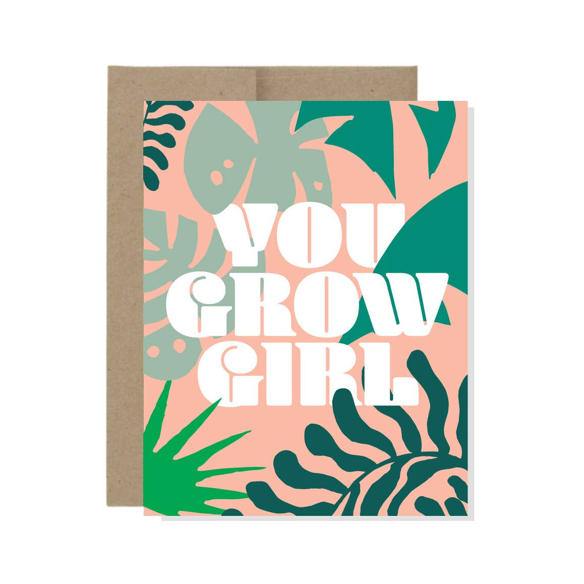 You Grow Girl Card by Confetti Riot