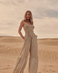 The Presley Smocked Wide Leg Jumpsuit