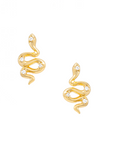 The Serpent Stud Earrings by Mod + Jo