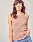 The Leena Ribbed Tank Top