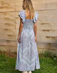 The Flora Printed Maxi Dress