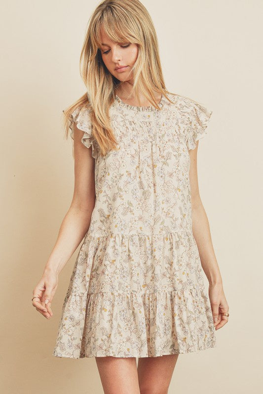 The Remember Me Cinched Trapeze Dress