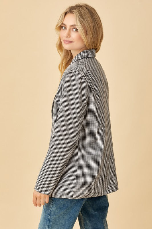 The Fiona Gingham Jacket