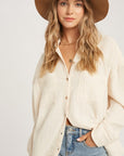 The Hannah Gauze Buttondown Shirt