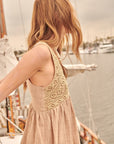 The River Crochet Babydoll Tank