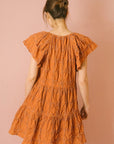 The Butternut Textured Mini Dress