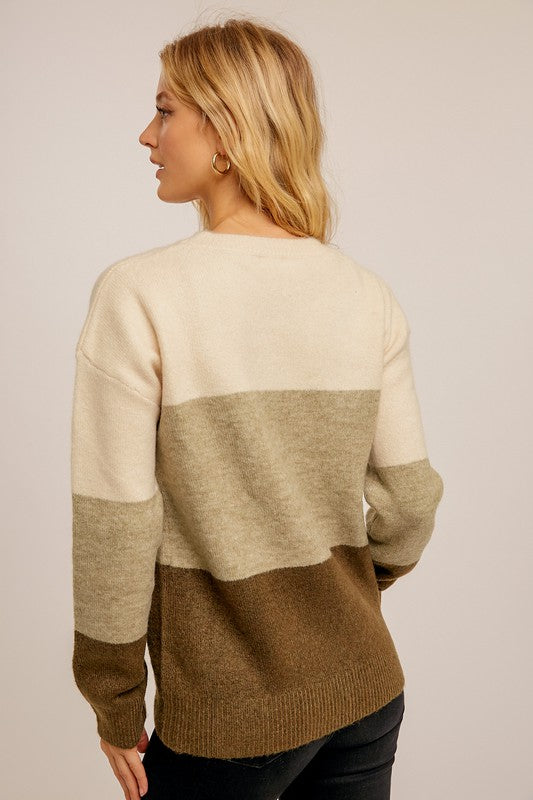 The Stori Striped Sweater