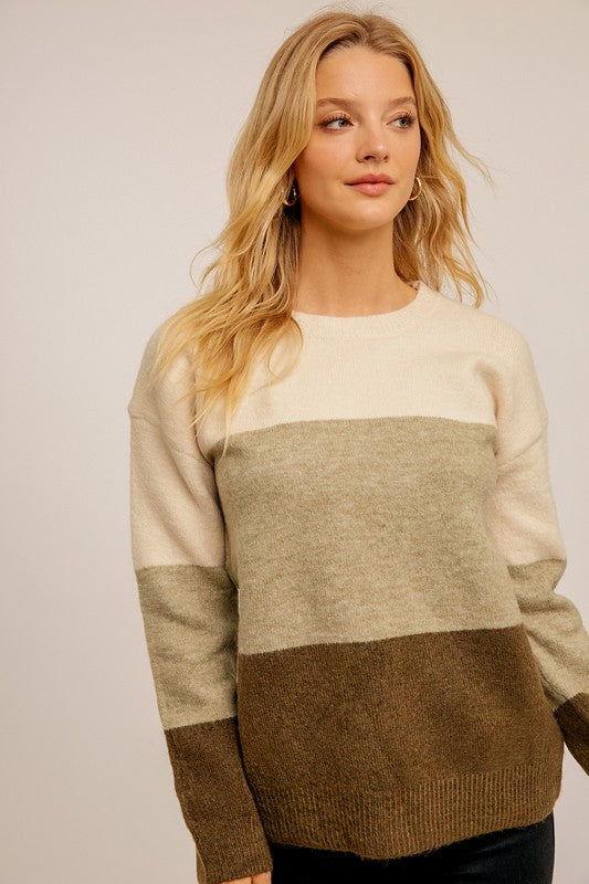 The Stori Striped Sweater