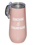 Sunshine + Champagne Tumbler