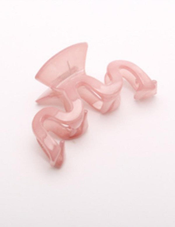 The  Wavy Translucent Hair Claw