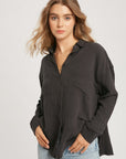 The Hannah Gauze Buttondown Shirt