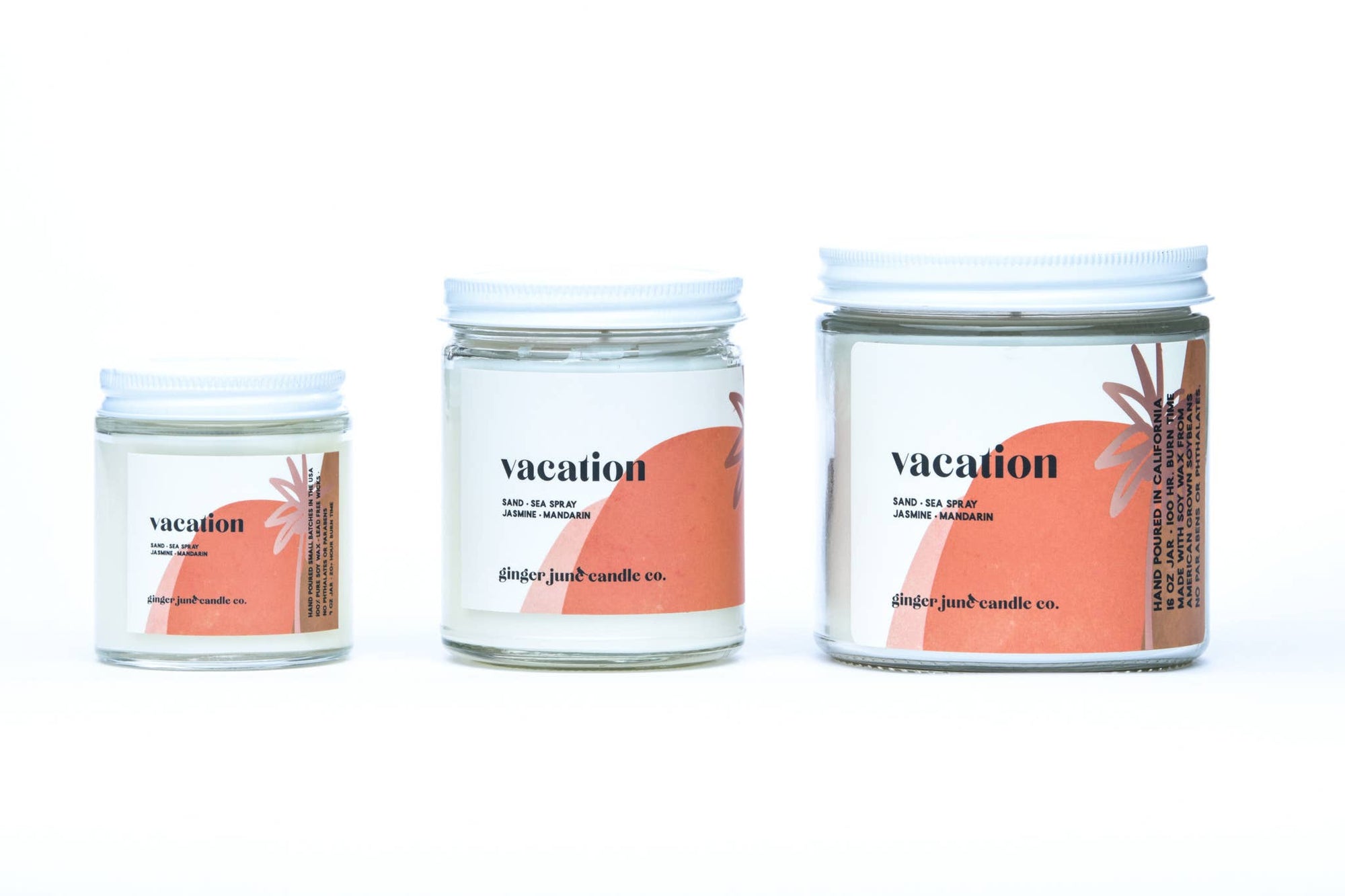Vacation Terra Candle by Ginger June