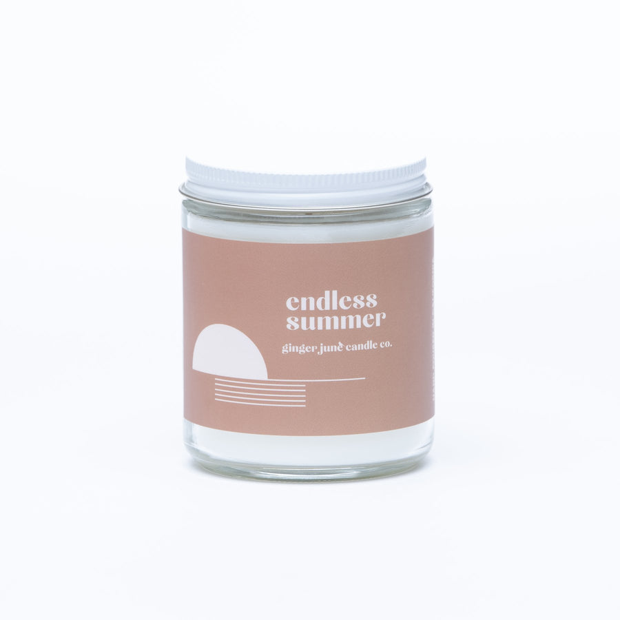 The Endless Summer Soy Candle by Ginger June Candle Co.