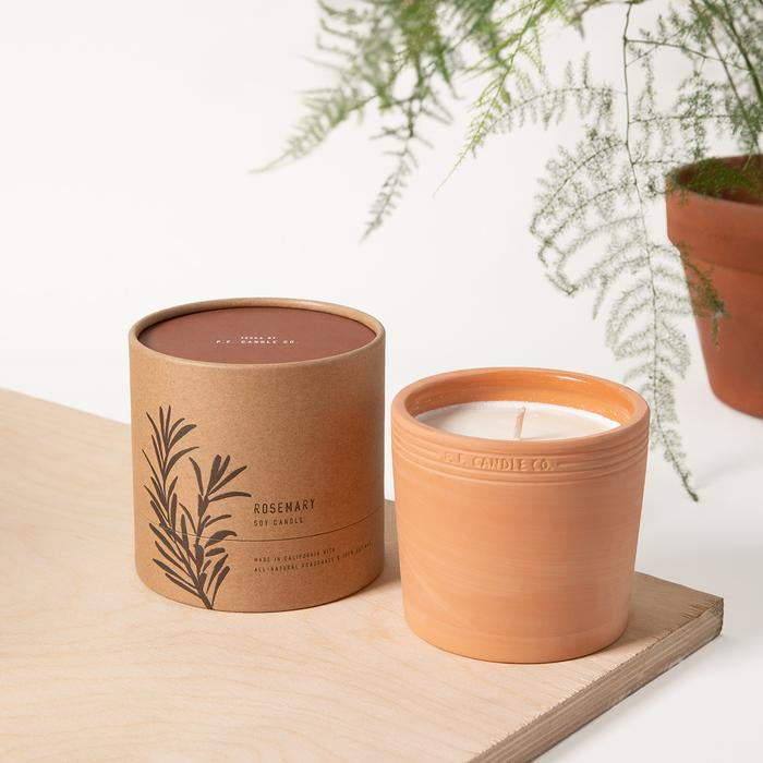 Rosemary All Natural Terra Soy Candle