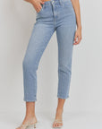 The Willa Slim Straight Jeans by Just Black Denim