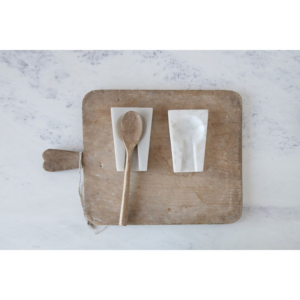 The Grecia Marble Spoon Rest