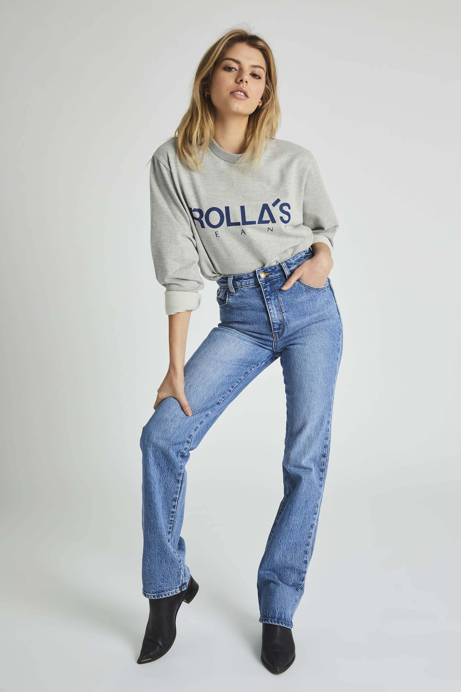 The Original Straight Jeans by Rolla&#39;s