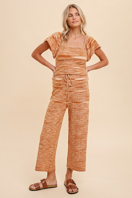 The Jackie Sweater Top + Pant Set - Sold Separately