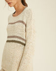 The Aubrey Striped Sweater