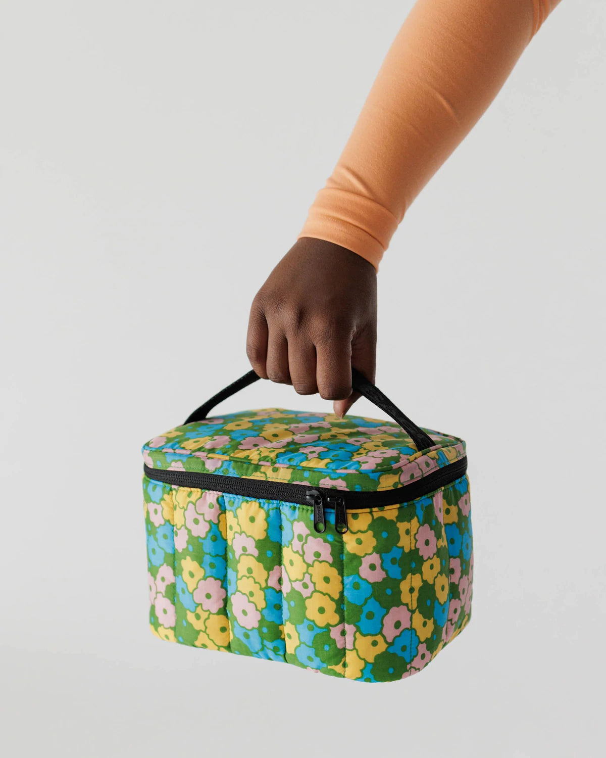 The Flowerbed Puffy Lunch Bag by Baggu