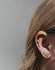 The Katie Trinity Stud Earrings by Mod + Jo