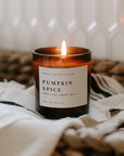 The Pumpkin Spice Candle in Amber Jar