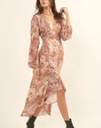 The Miami 70s Hi Lo Dress