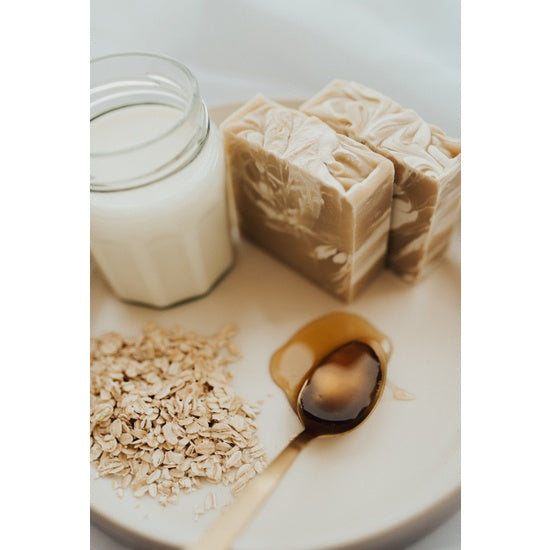 Oatmeal Milk and Honey Handcrafted Soap by Haven Flower Farm