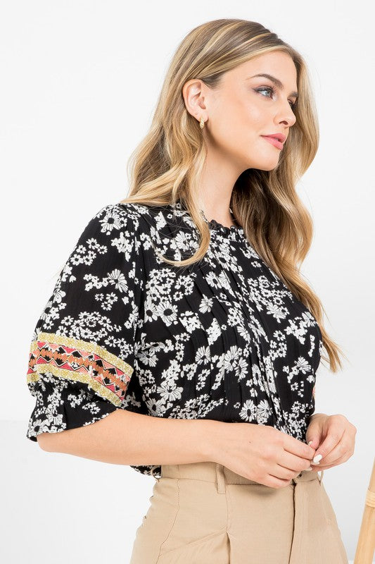 The Aurora Embroidered Top