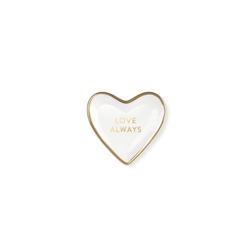 Love Always Ceramic Heart Tray