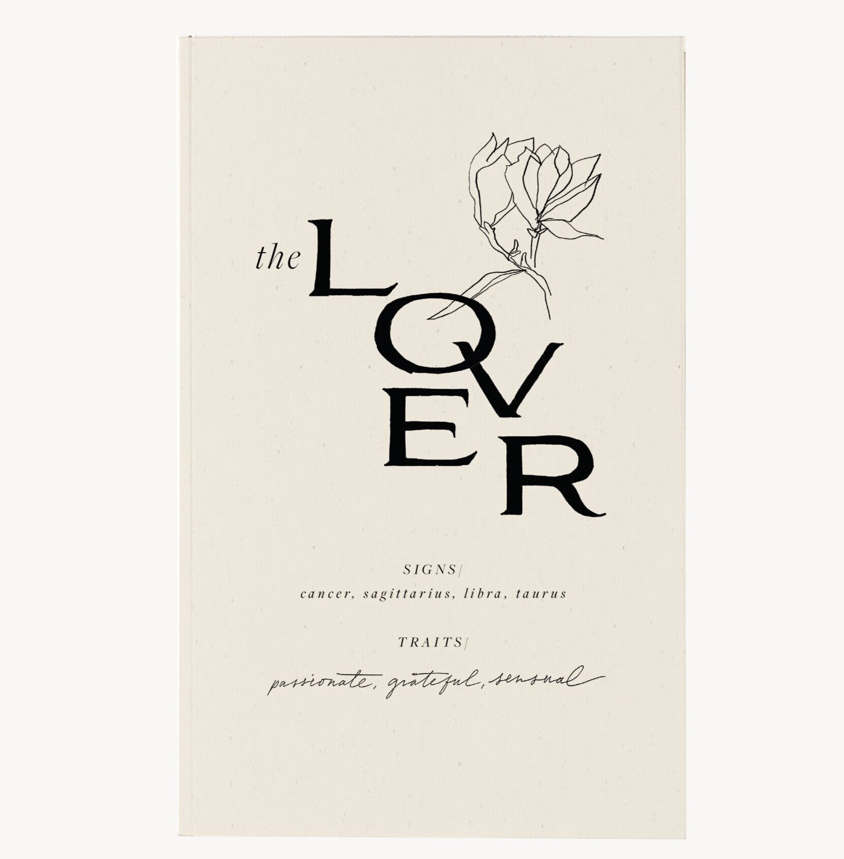 The Lover Journal by Wilde Heart Paper
