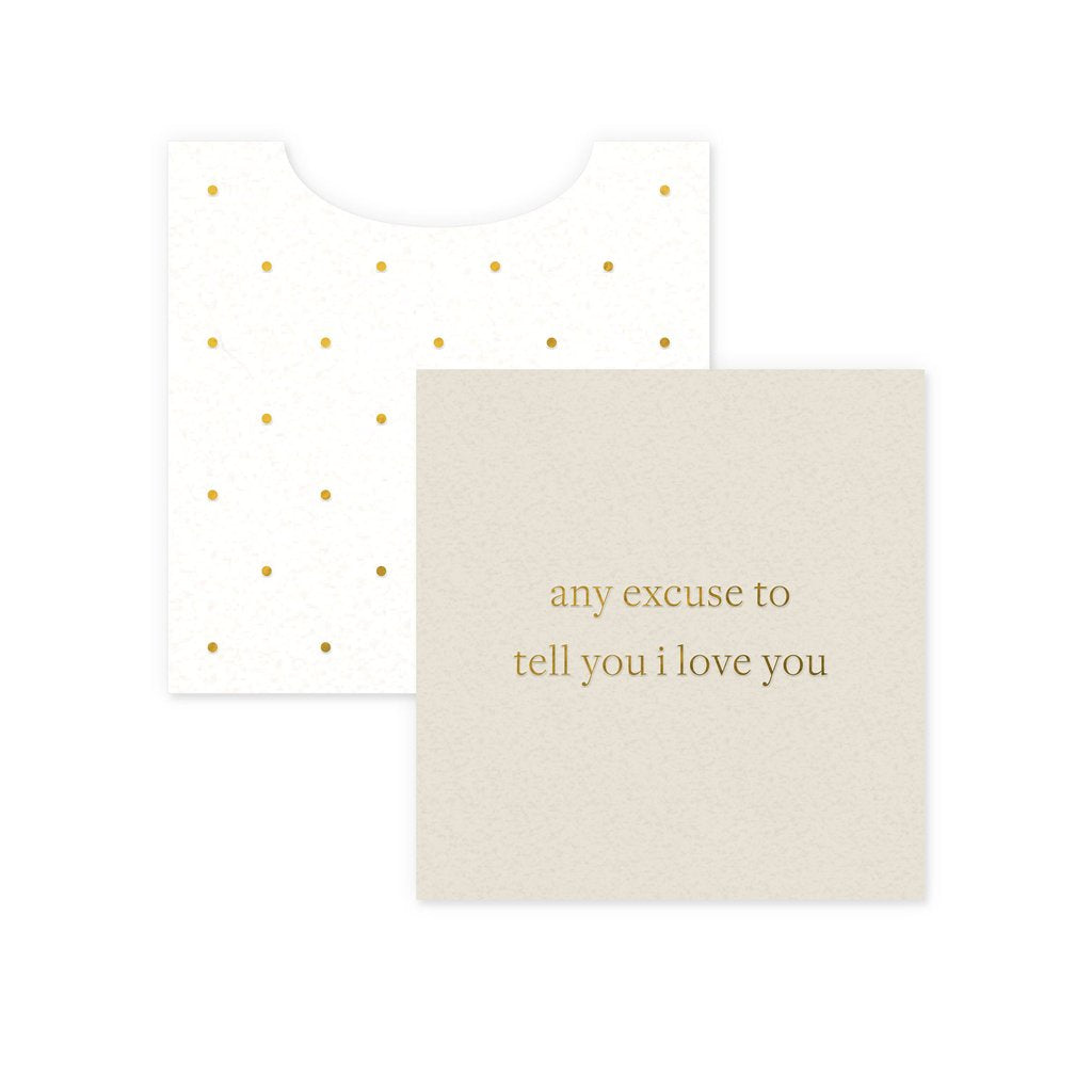 Any Excuse Mini Card by Smitten on Paper