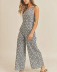 The Walk With Me Open Back Jumpsuit