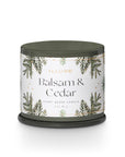 The Balsam & Cedar Demi Vanity Tin Candle